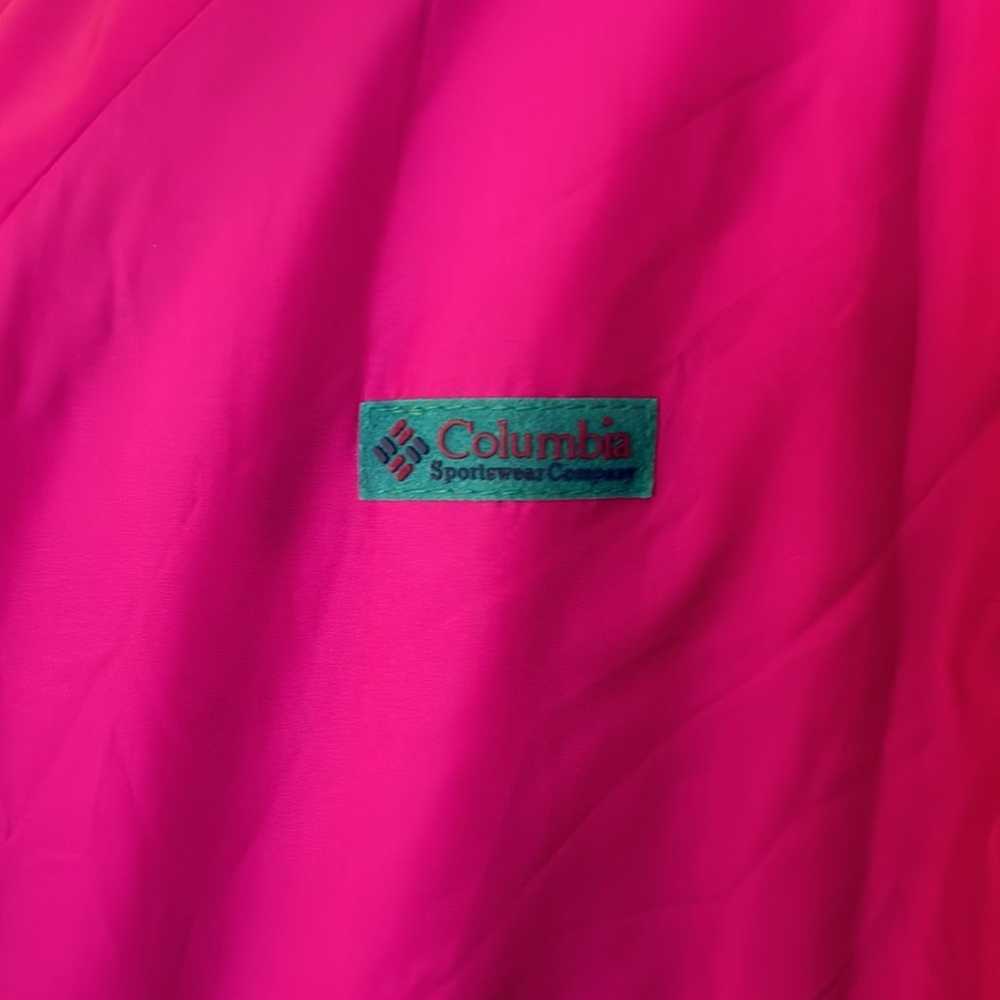 Columbia Reversible Pink Purple Jacket - image 2