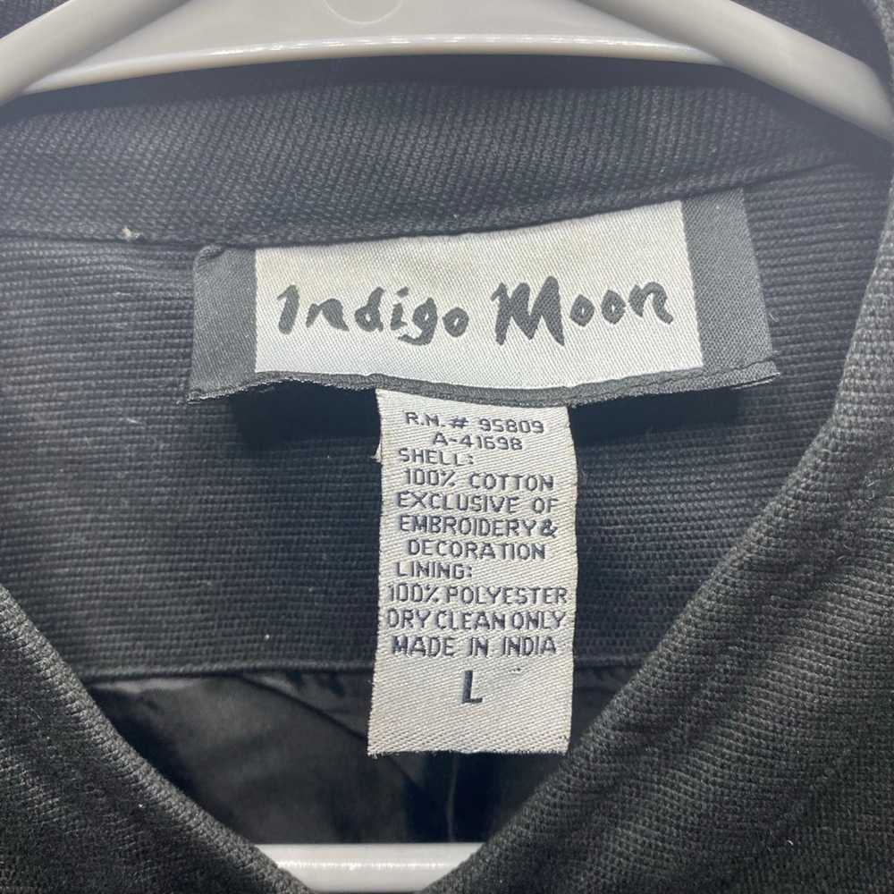 Vintage womens indigo moon jacket - image 4