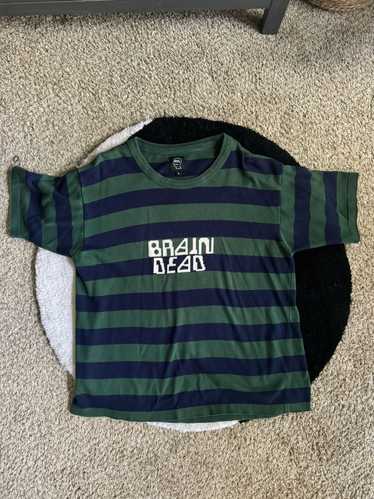 Brain Dead Braindead short sleeve striped sweater - image 1