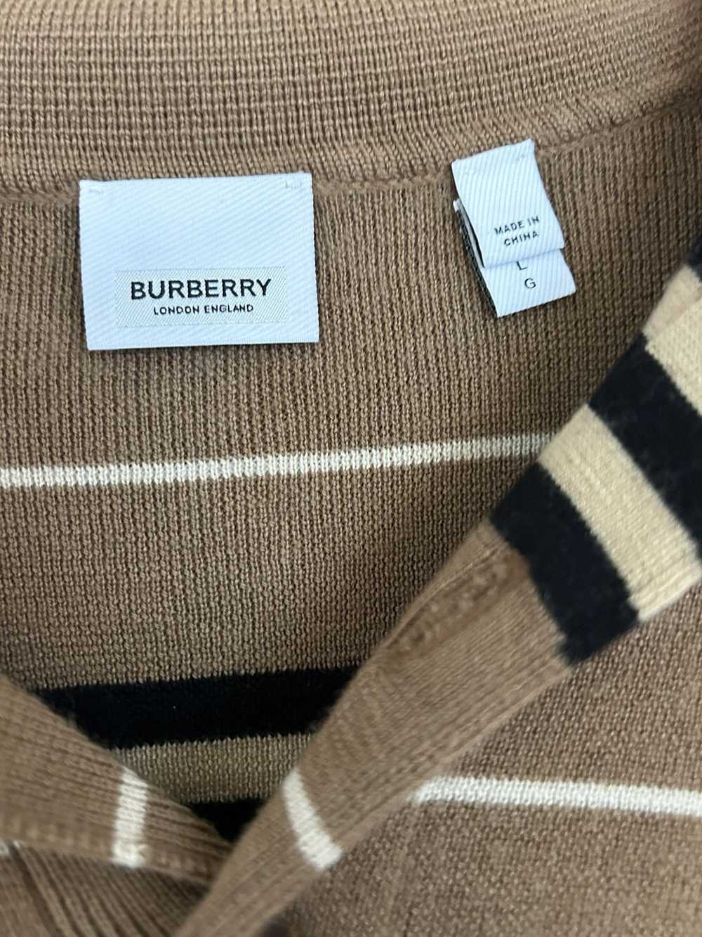 Burberry Burberry Marino wool polo sweater - image 4