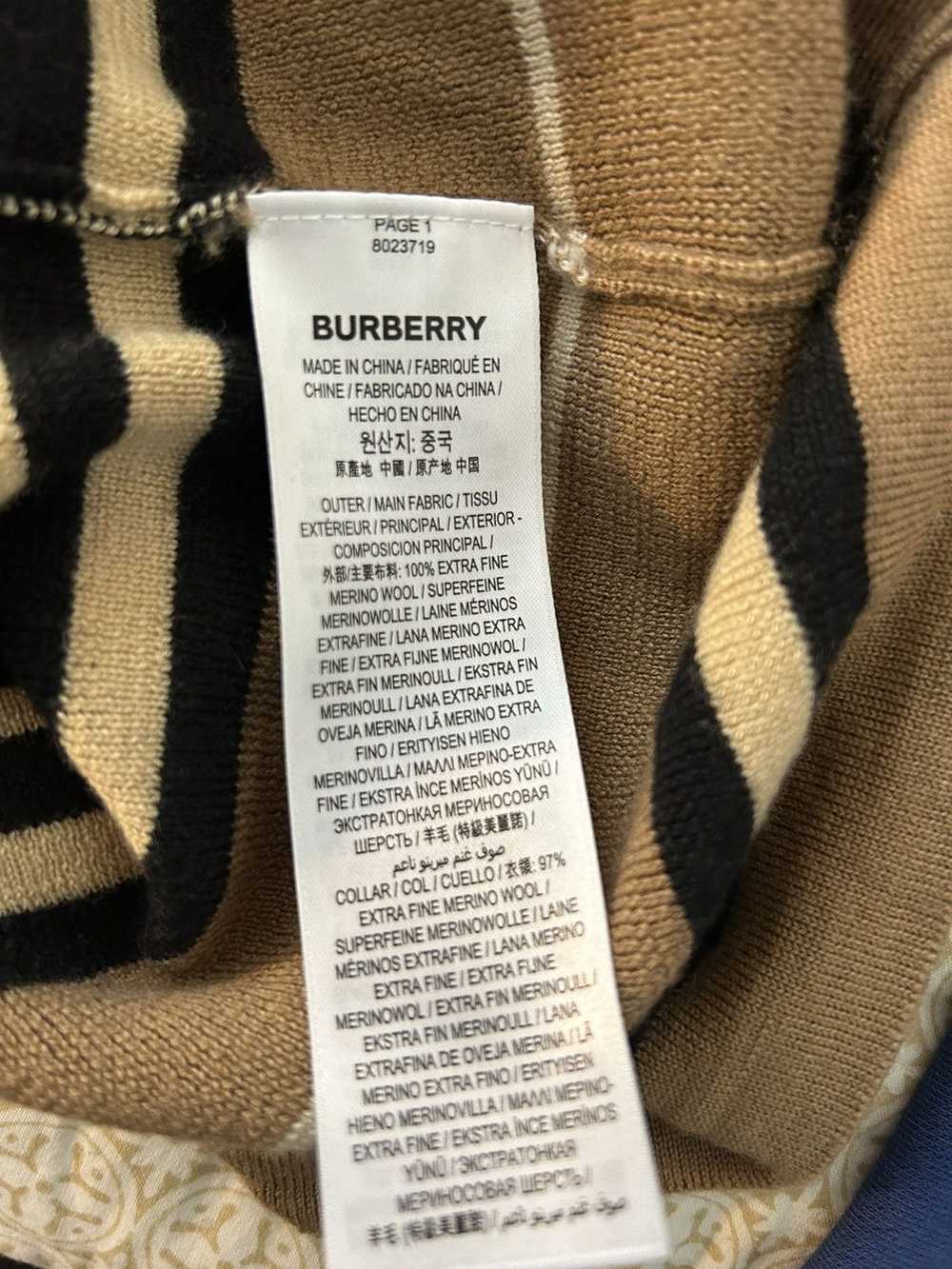 Burberry Burberry Marino wool polo sweater - image 6