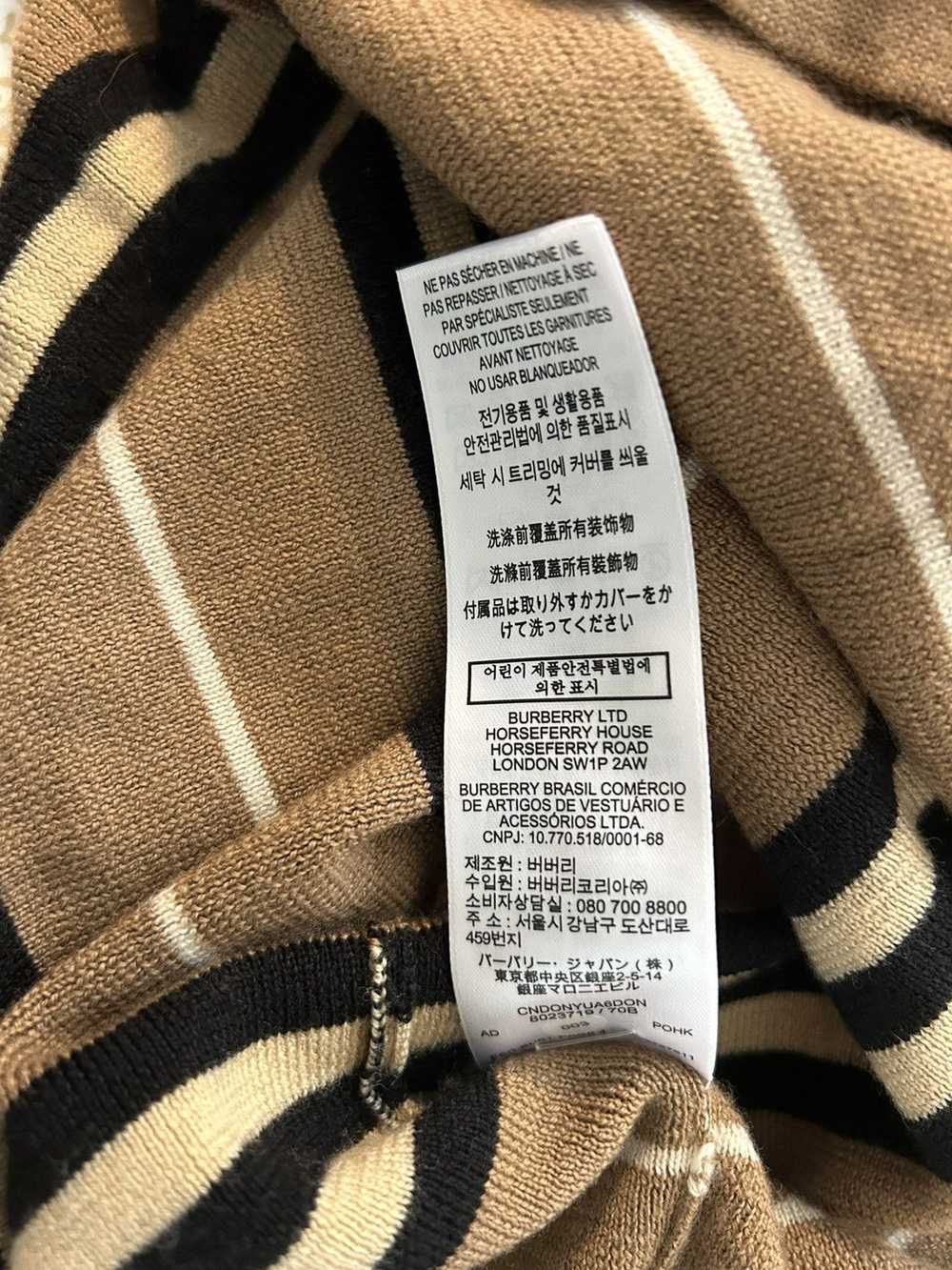 Burberry Burberry Marino wool polo sweater - image 8