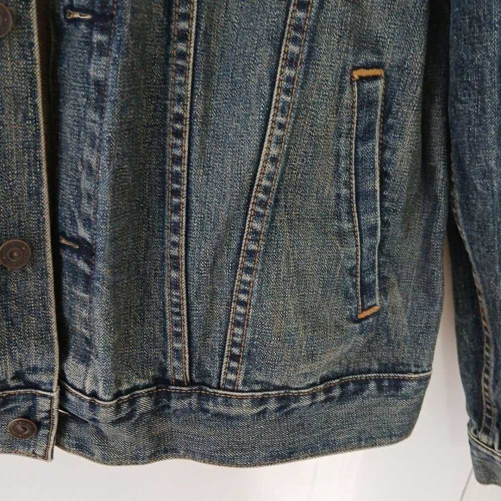 Vintage (2002) GAP 1969 Jacket Denim Distressed L… - image 12