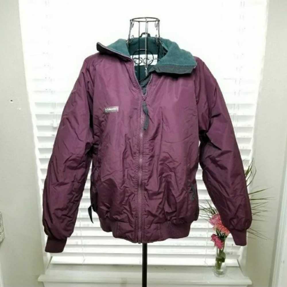 Vintage Columbia Purple Fleece Lined Jac - image 4