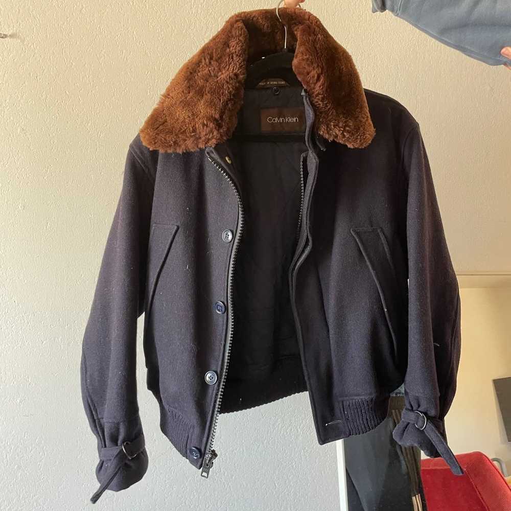 Vintage Calvin Klein bomber jacket - image 1