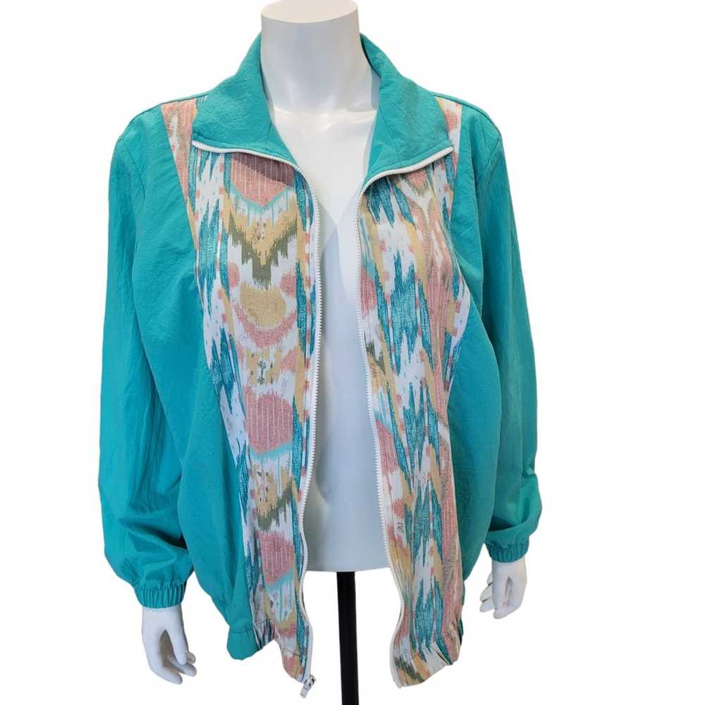 VINTAGE 1980s Blair Boutique womens seafoam green… - image 5