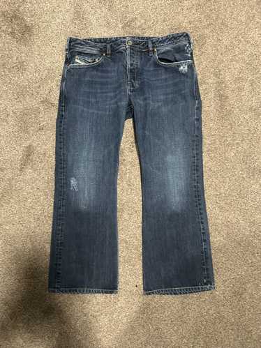 Diesel × Vintage Diesel Zathan 0071S Flared Jeans… - image 1