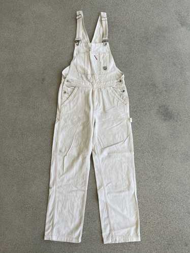 Bdg BDG Cream Carpenter Overall Bib Size 30 x 32