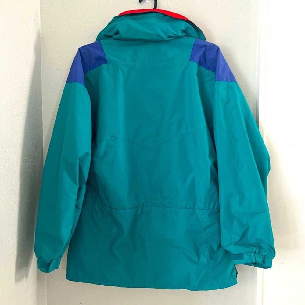 VTG 80's Columbia Lightweight Colorblock Windbrea… - image 3