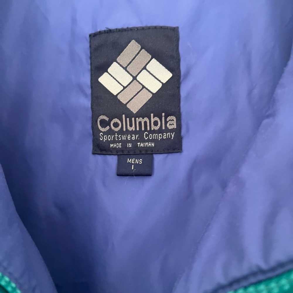 VTG 80's Columbia Lightweight Colorblock Windbrea… - image 4