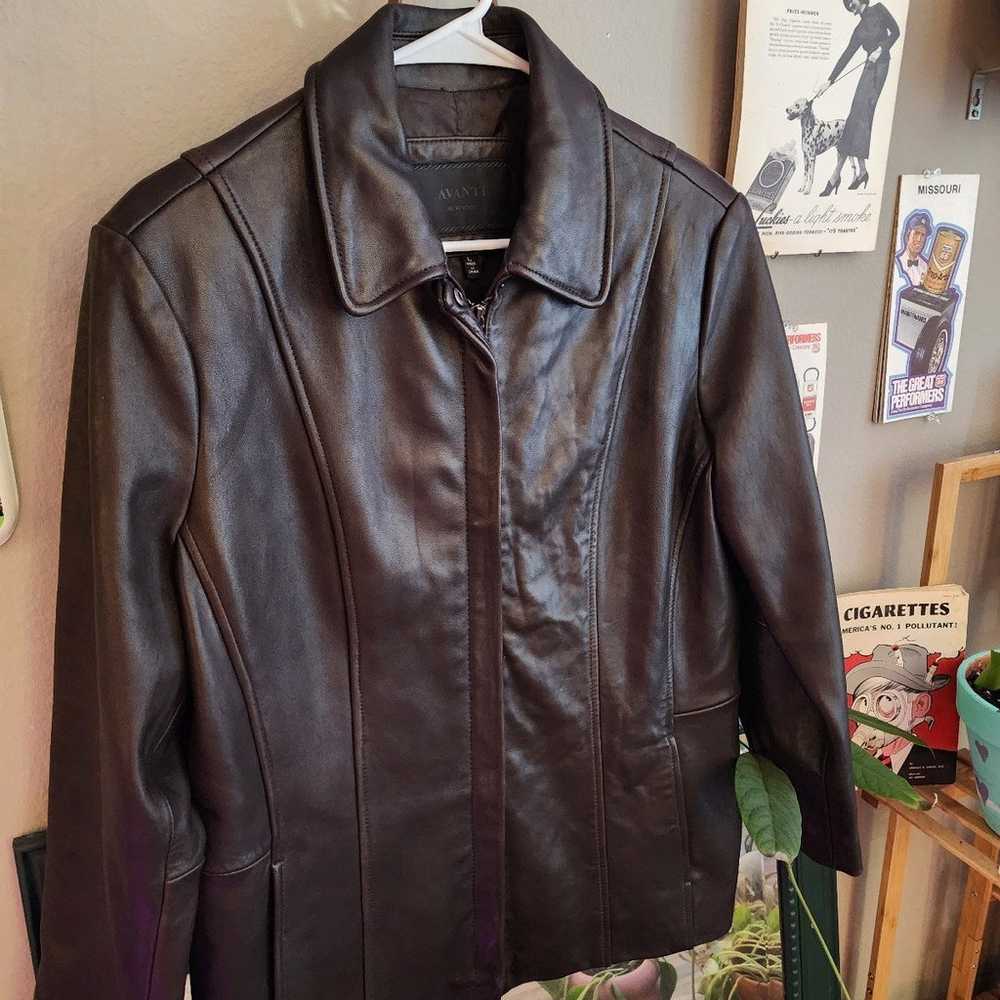 Vintage Brown Avanti Leather Jacket - image 1