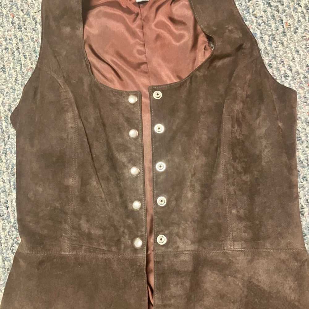 Suede Leather Vest - image 3