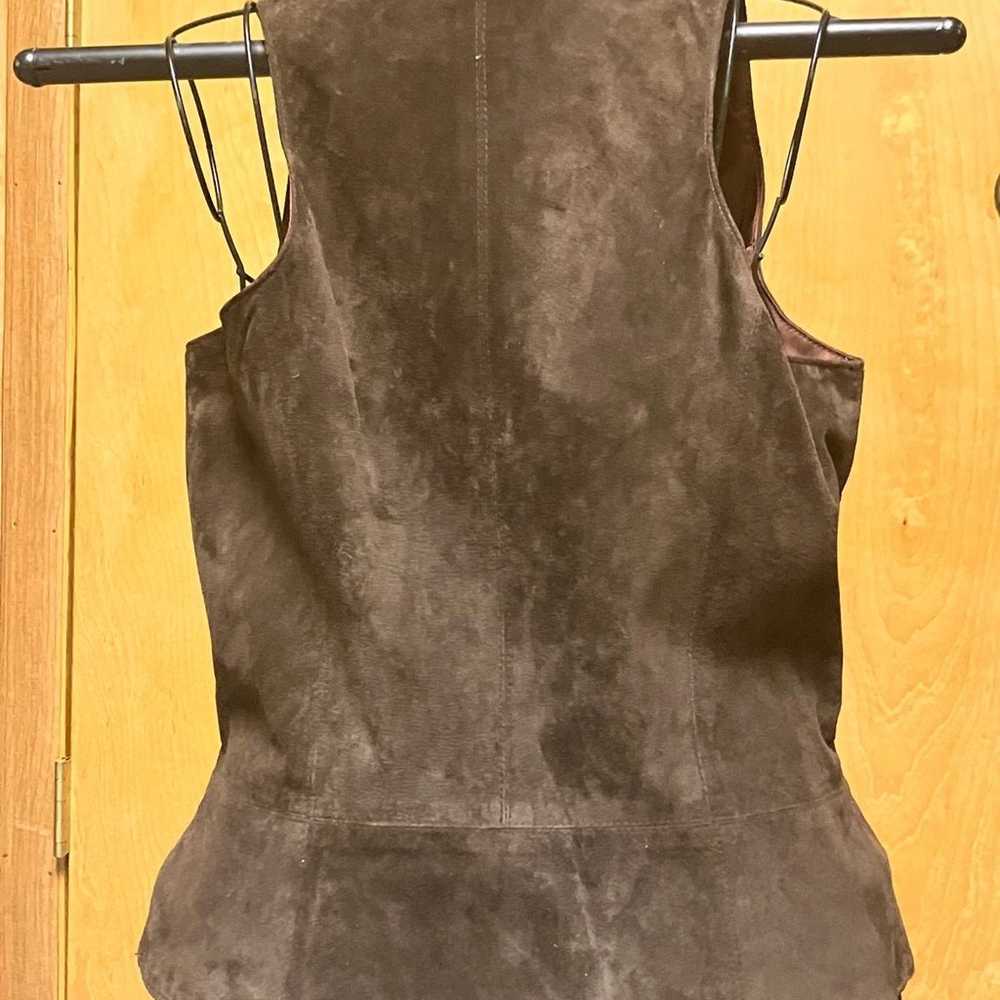 Suede Leather Vest - image 8