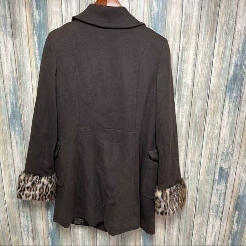 Vintage INC Animal Print Coat sz L Animal Print - image 5