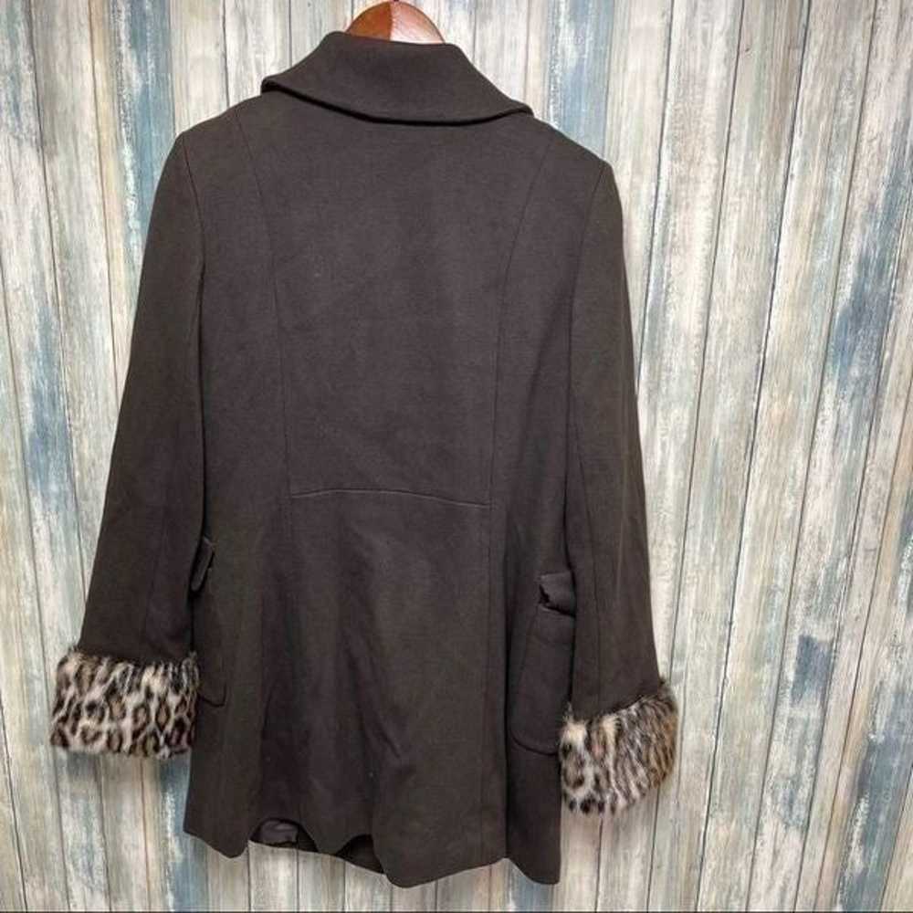 Vintage INC Animal Print Coat sz L Animal Print - image 6