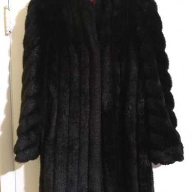 Vintage faux fur coat - image 1