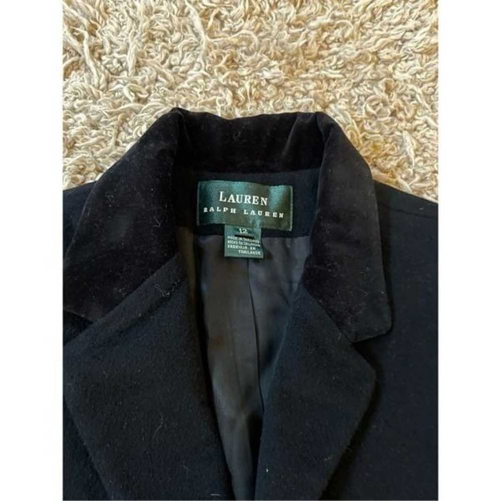 Vintage Lauren Ralph Lauren wool and cashmere pea… - image 5