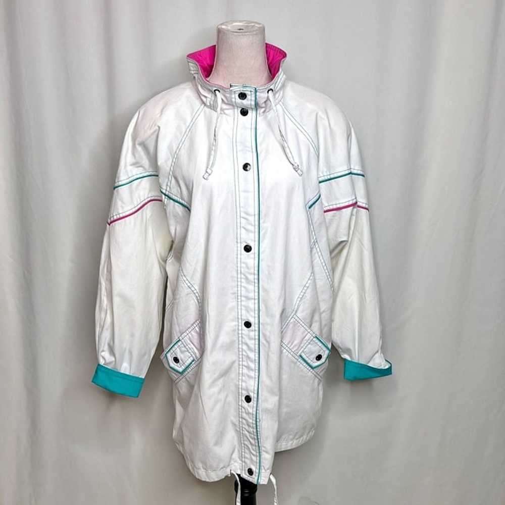 New York Girl Vintage 80s Oversized Windbreaker J… - image 11