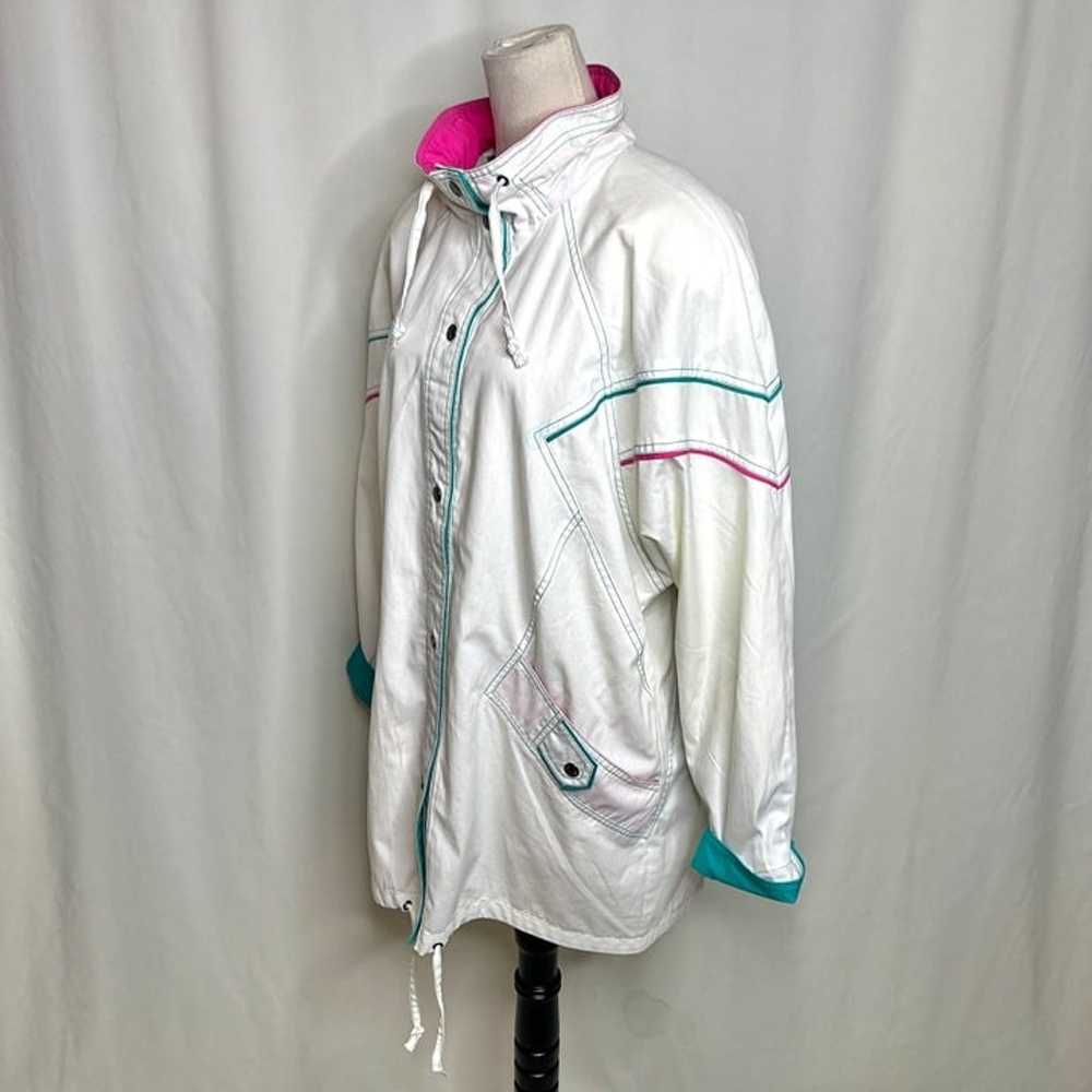 New York Girl Vintage 80s Oversized Windbreaker J… - image 6