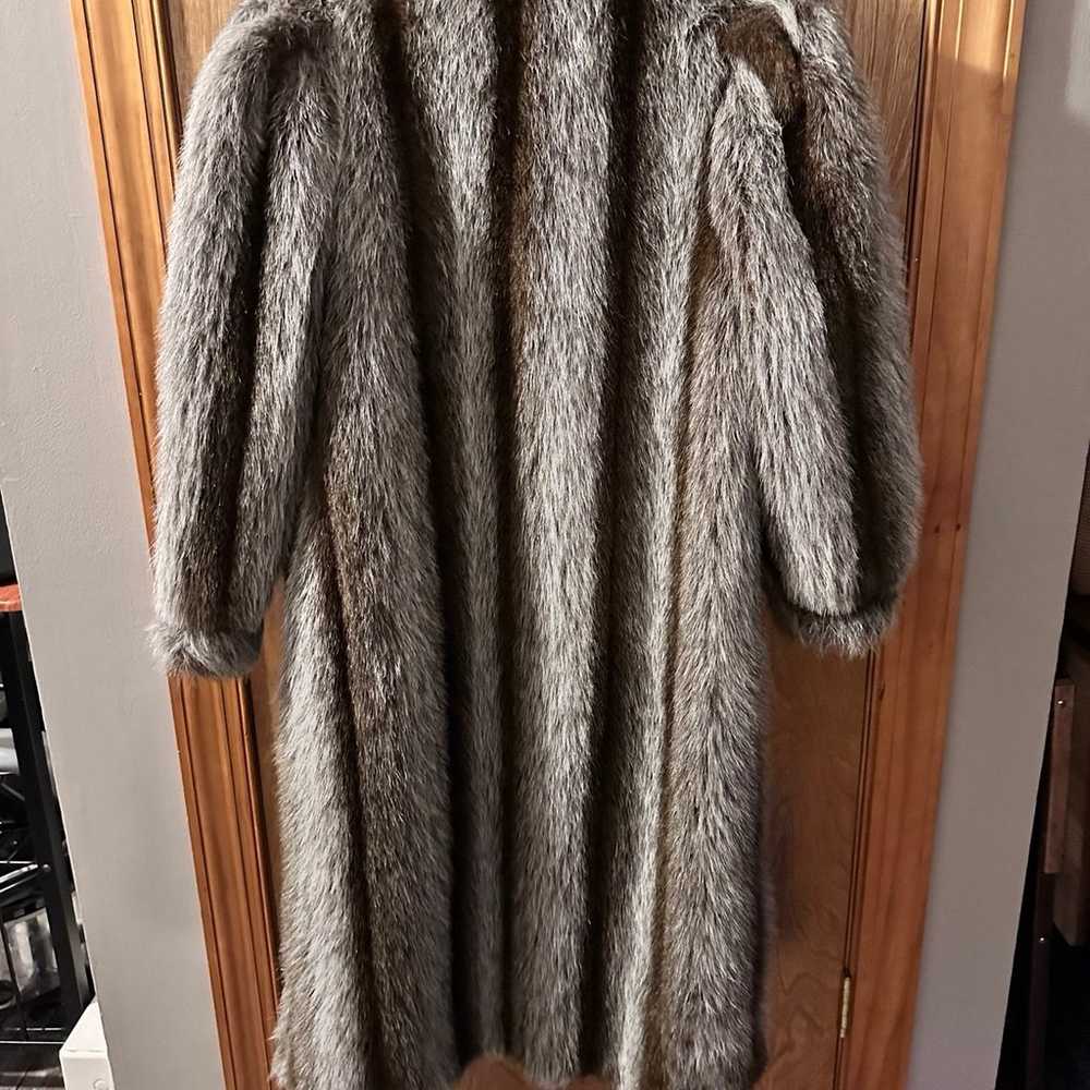 Vintage Faux Fur Coat - image 5