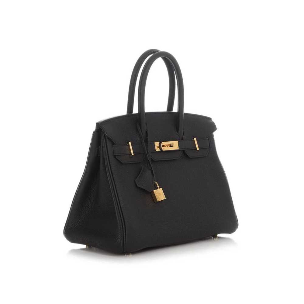 Hermès Birkin 30 leather satchel - image 5