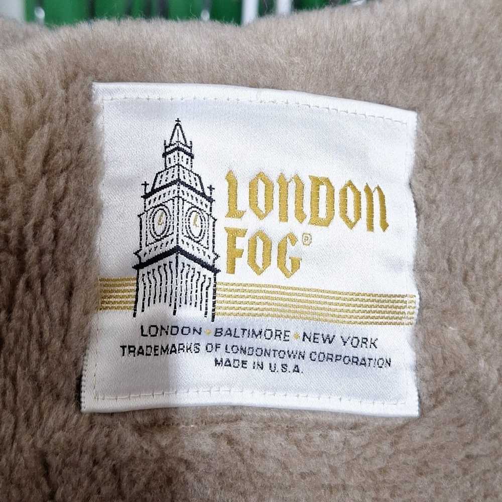 VINTAGE LONDON FOG MAINCOATS LINER SIZE LARGE - image 8