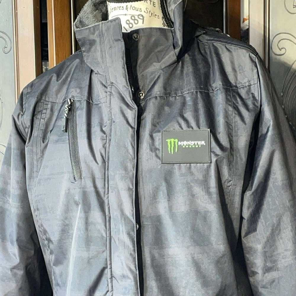 Monster Energy Black Coat Women's Size L - image 1