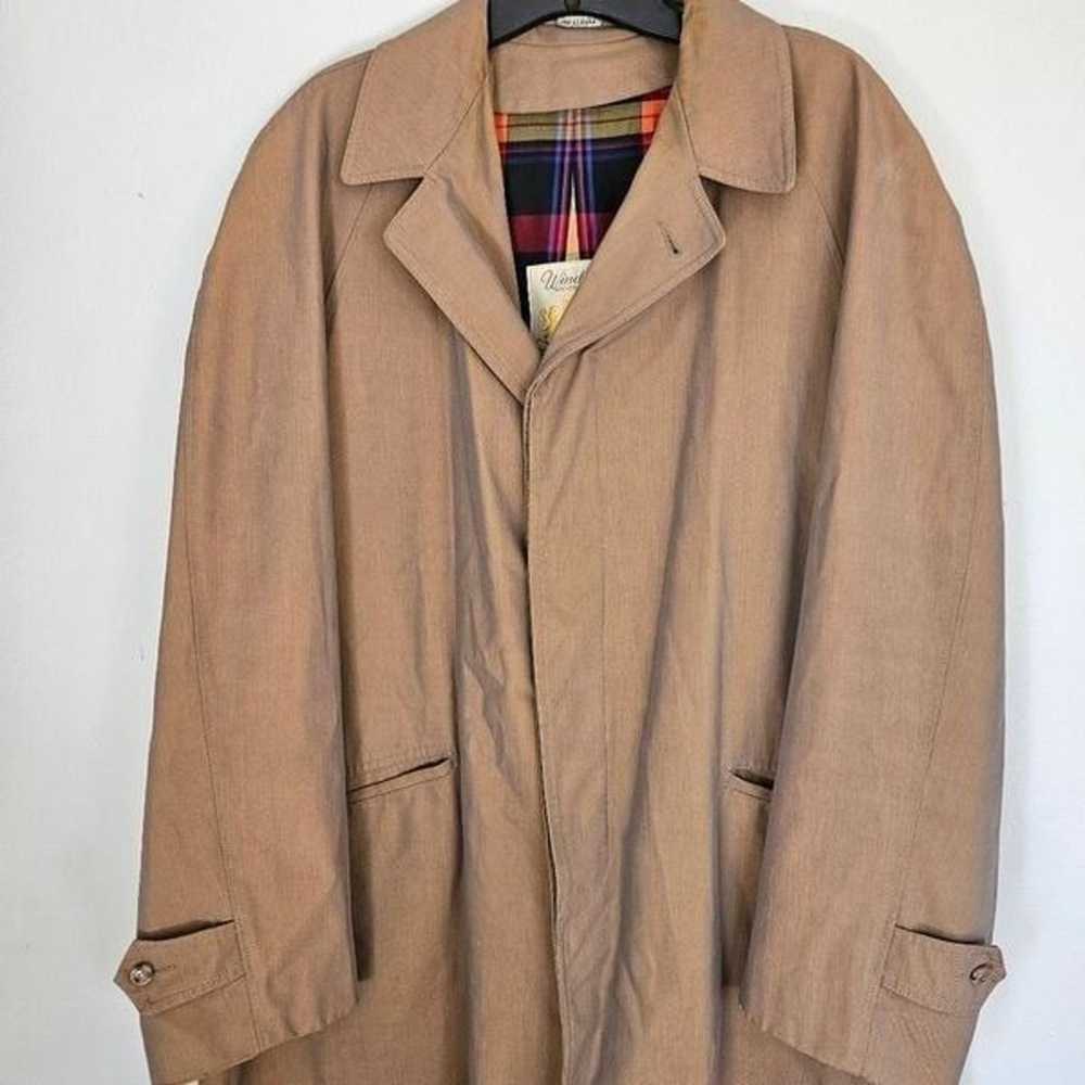 Vintage Windsor Timeless Water Repellent Tan Plai… - image 6