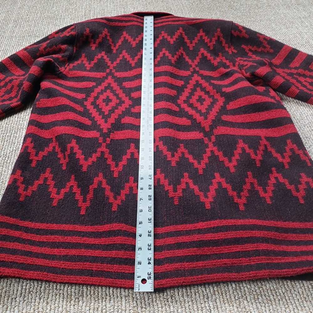 VINTAGE Woolrich Wool Aztec Navajo Coat Women's L… - image 10