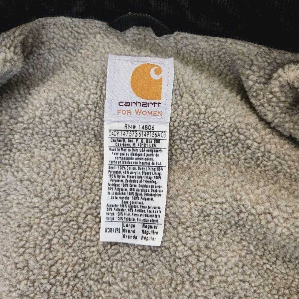 Vintage Carhartt Sandstone Ridge WC061 VRS Sherpa… - image 7