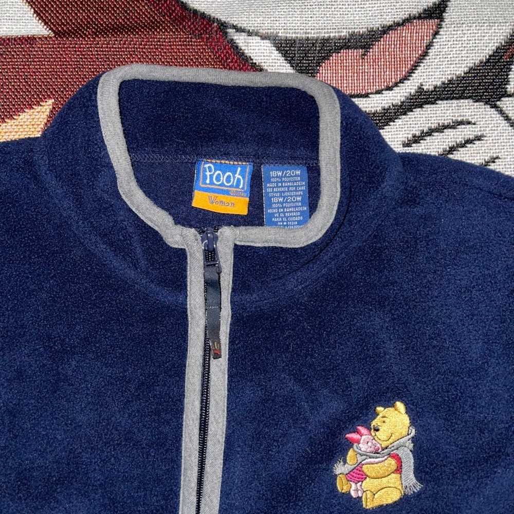 Vintage 90s Women’s Disney Winnie The Pooh Fleece… - image 2