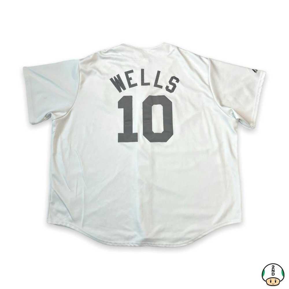 Jersey × MLB × Vintage VTG Y2K Majestic Vernon We… - image 1