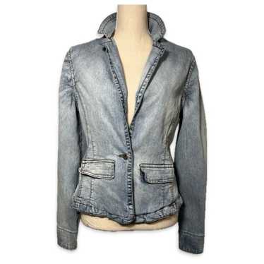 Vintage Guess Jeans Jacket Women’s Size XL Light … - image 1