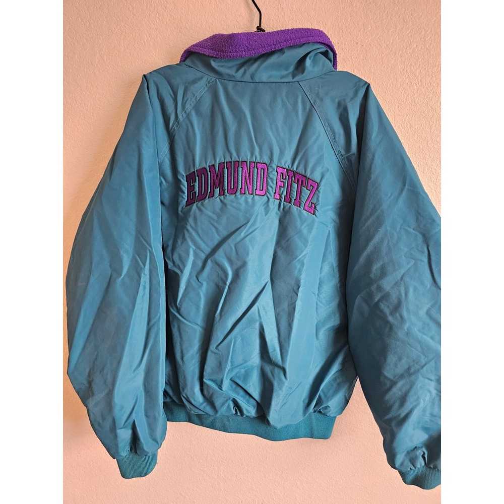 Vintage 1990s Edmund Fitz 100K Road Race Coat Wom… - image 4