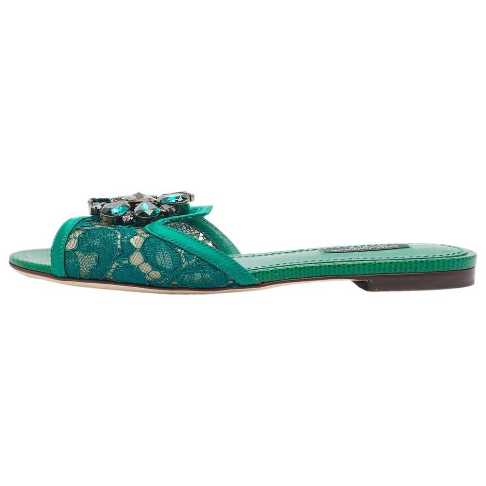 Dolce & Gabbana Cloth sandal - image 1