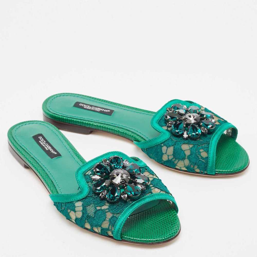 Dolce & Gabbana Cloth sandal - image 3