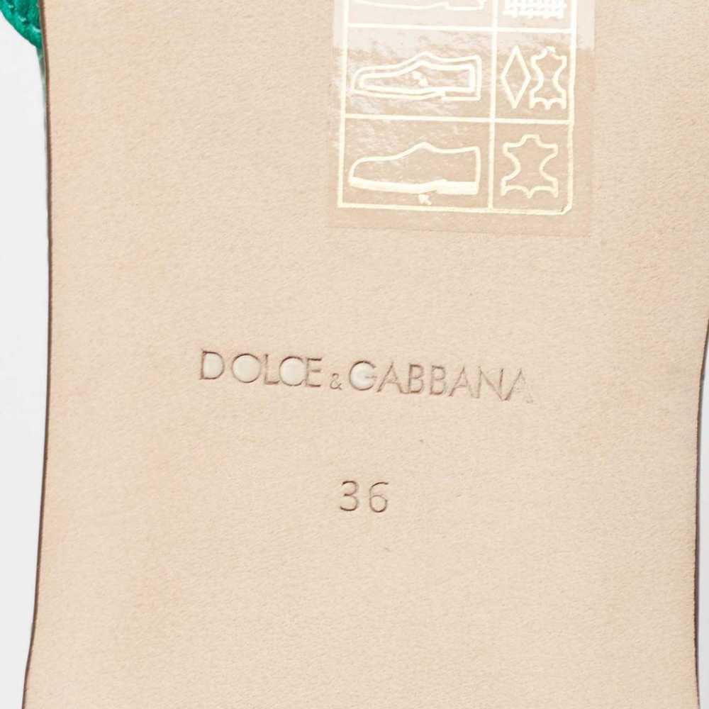 Dolce & Gabbana Cloth sandal - image 7