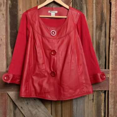 Leather Swing Jacket - image 1