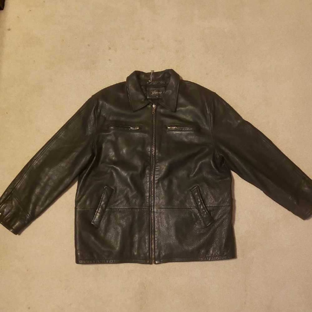 GUESS genuine leather jacket - image 1