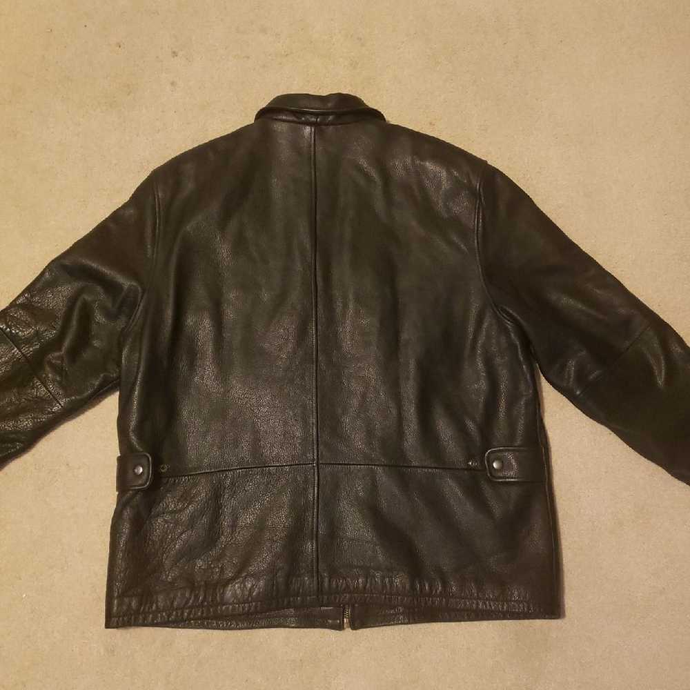 GUESS genuine leather jacket - image 4