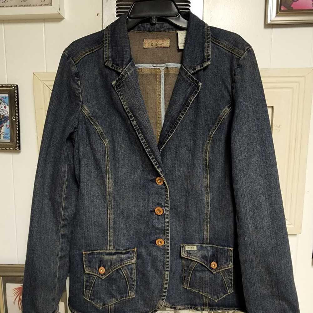 Vintage Levi Strauss denim jacket XL - image 1