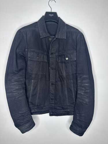 Balmain Waxed Denim Jacket *Rare*