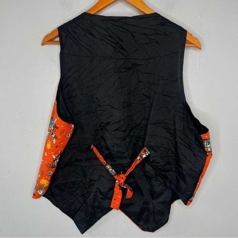 BASIC EDITIONS Halloween Haunted House Ghost Vest - image 4