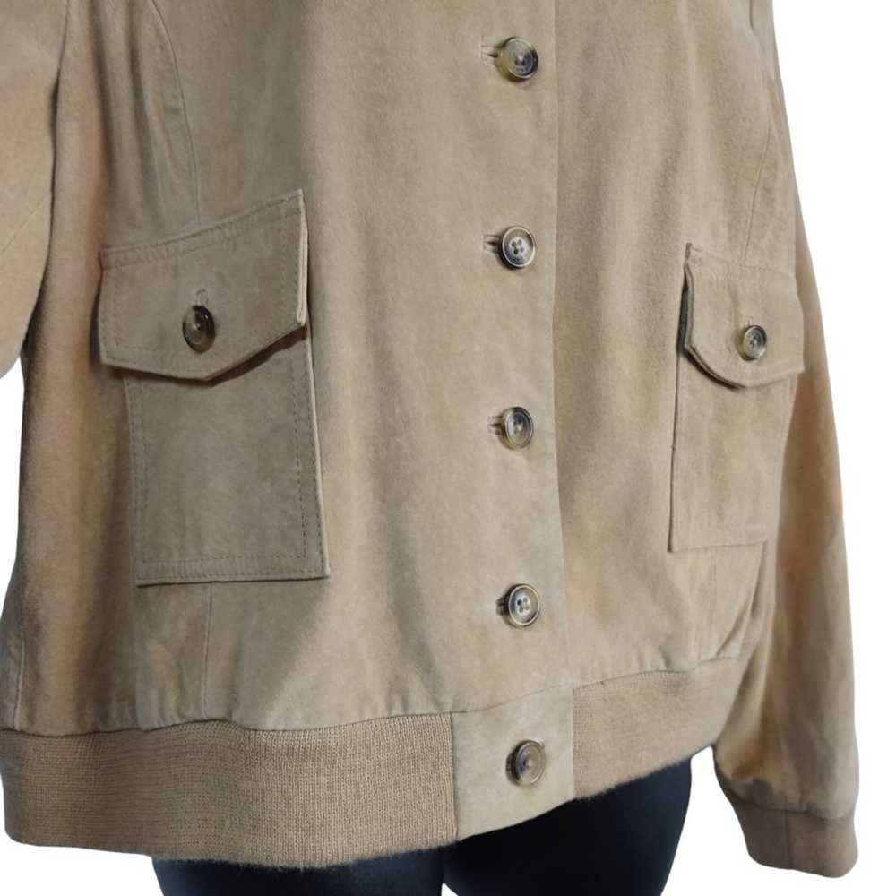 Vintage Isaac Mizrahi Women's Light Brown Genuine… - image 8