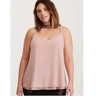 Torrid Sophie Chiffon Relaxed Double Layer Swing … - image 1
