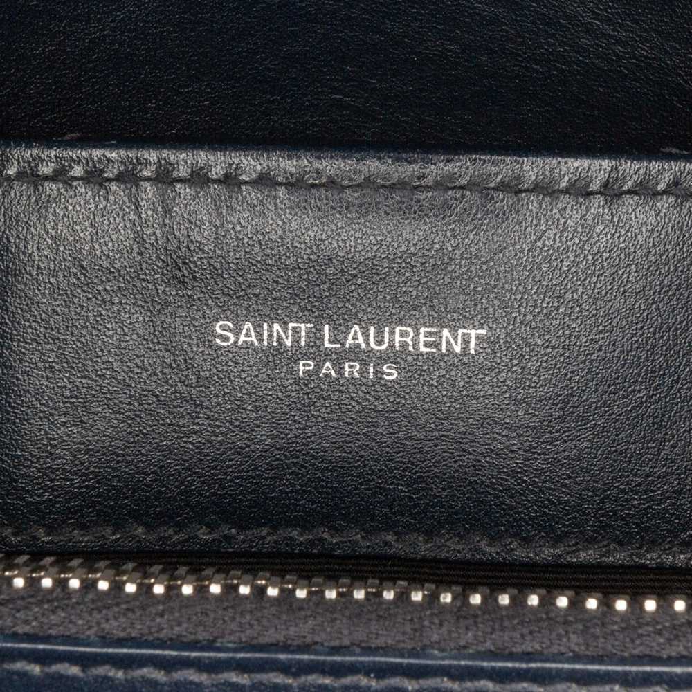 Product Details Saint Laurent Blue Medium Loulou … - image 9