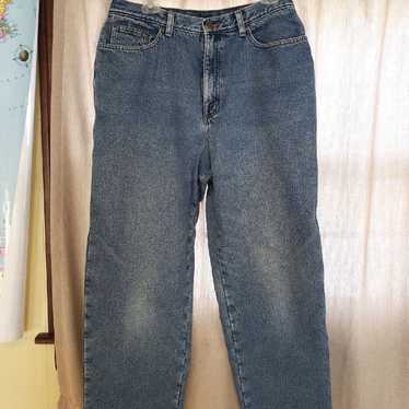 Vintage LL Bean Fleece Lined Mom Jeans - image 1