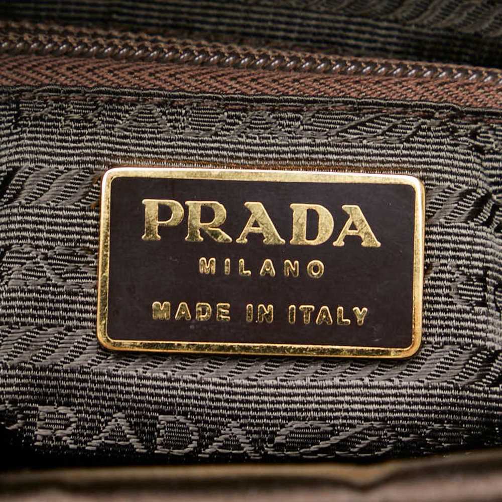 Prada Prada Triangle Plate Chain Shoulder Bag Tot… - image 7