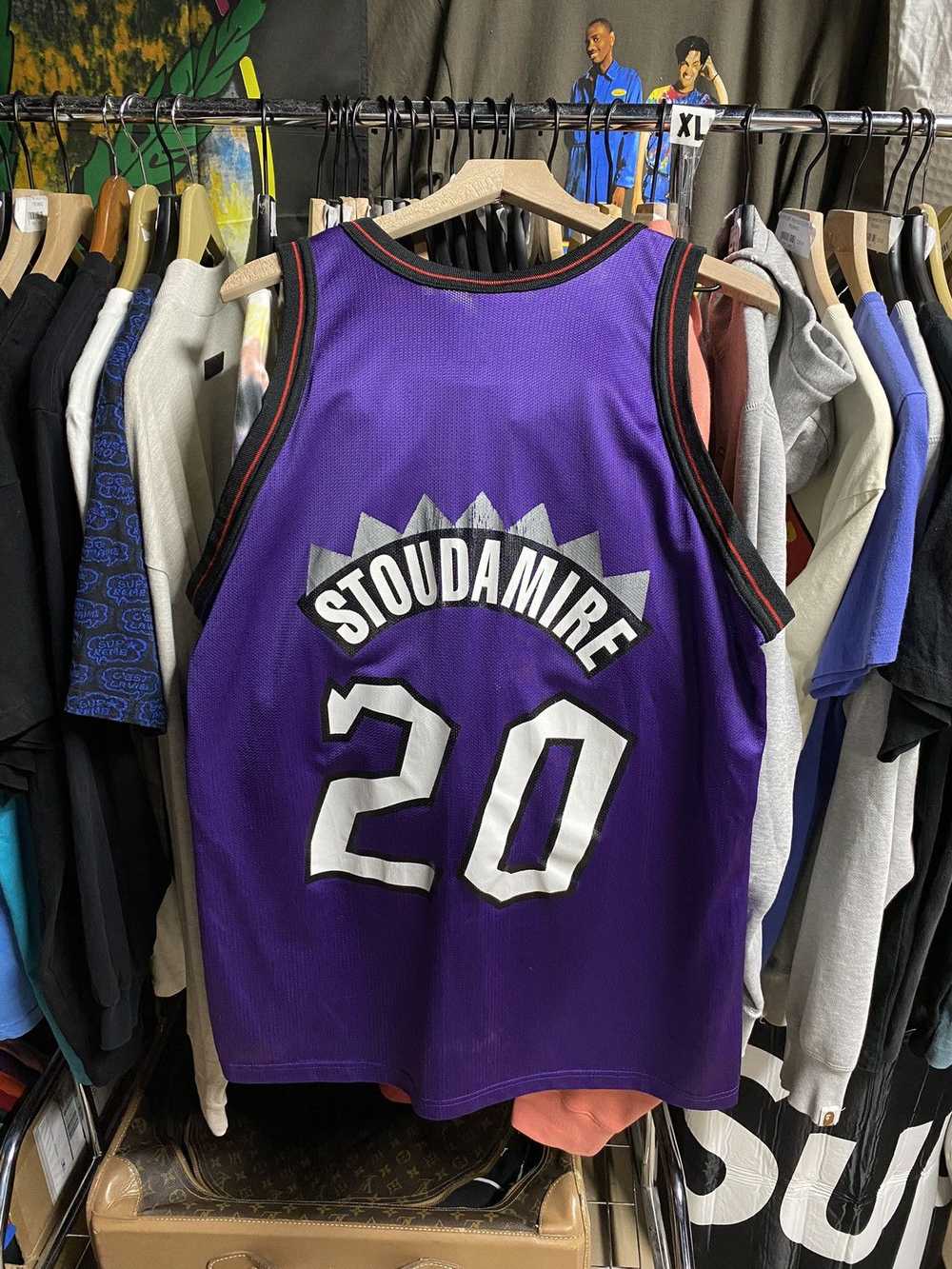 Vintage 90’s Vintage Toronto Raptors Stoudamire J… - image 2