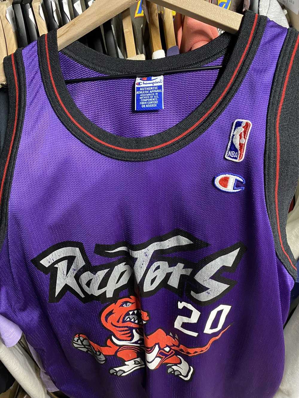 Vintage 90’s Vintage Toronto Raptors Stoudamire J… - image 3